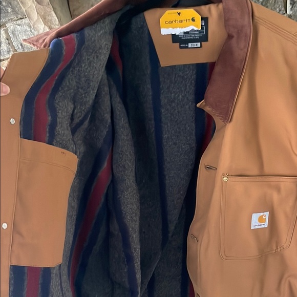 COPY - Carhartt Brown Work Jacket - Picture 5 of 8
